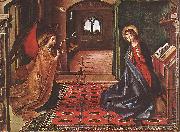 BERRUGUETE, Pedro Annunciation xnitte oil